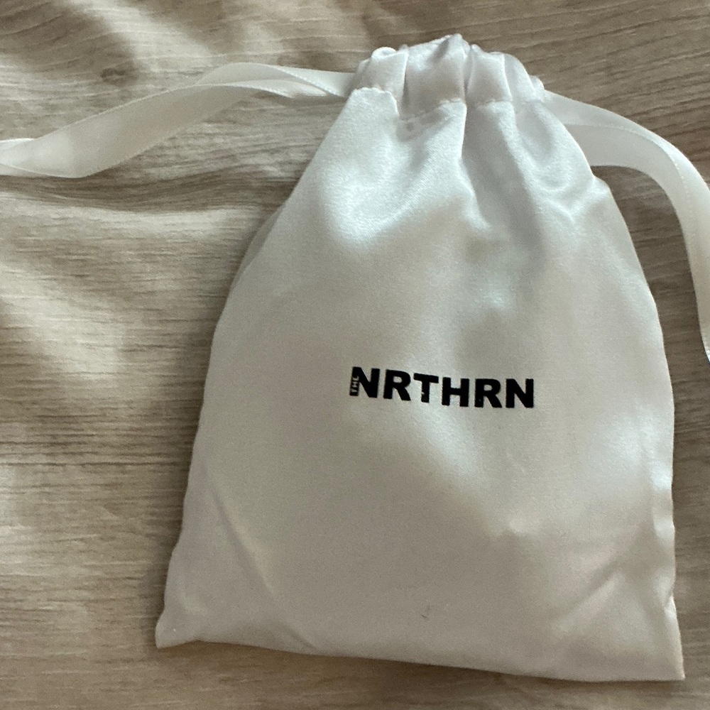 White Drawstring Pouch